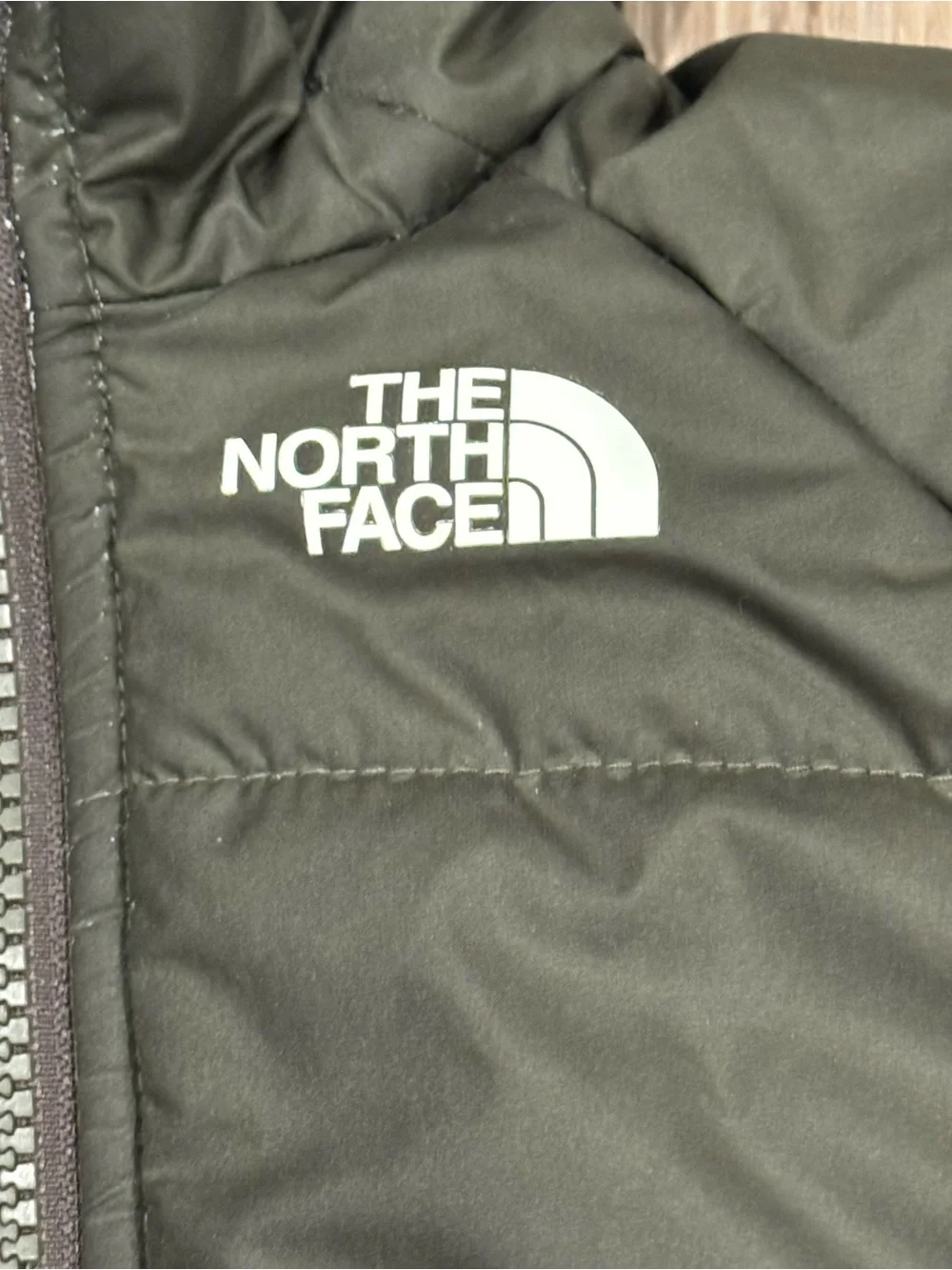 THE NORTH FACE Full Zip Hooded Puffer Jacket Coat Babies Size 6-12 Month